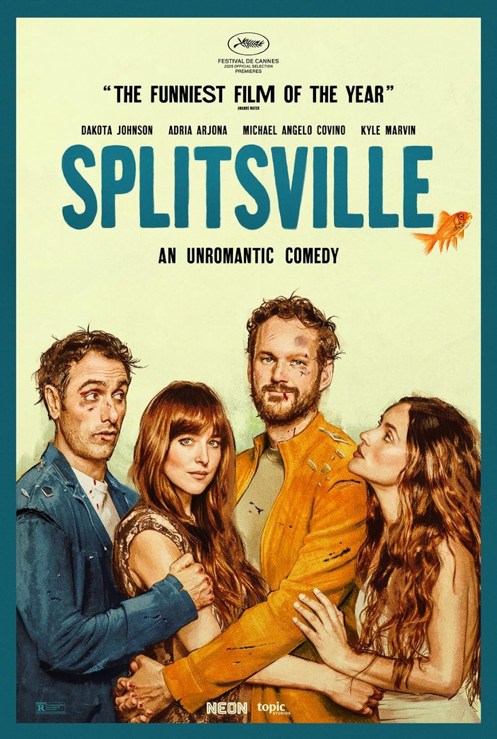 ดูหนังออนไลน์ฟรี Splitsville (2025) เป็นภาพยนตร์ตลกอเมริกัน ผลงานสาวสวย ดาโกตา จอห์นสัน